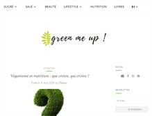 Tablet Screenshot of green-me-up.com